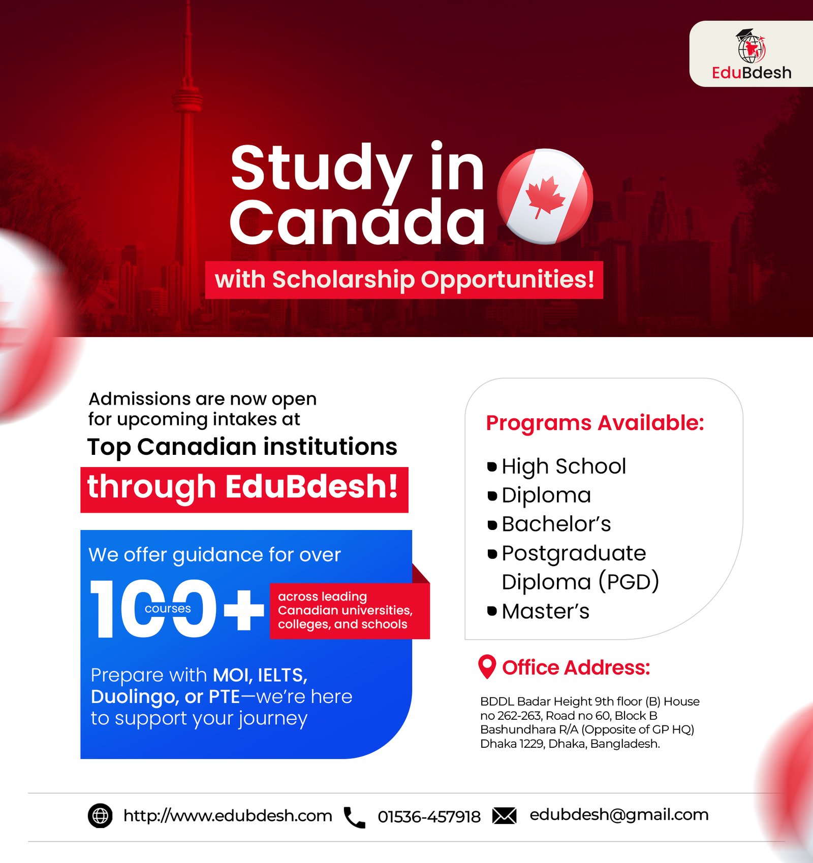study in Canada